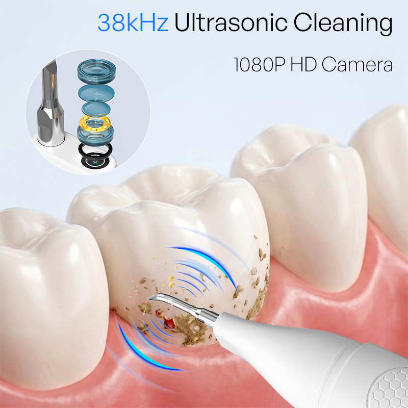 Visual Ultrasonic Teeth Cleane - đánh giá và giá Teeth Whitening Mouthwash