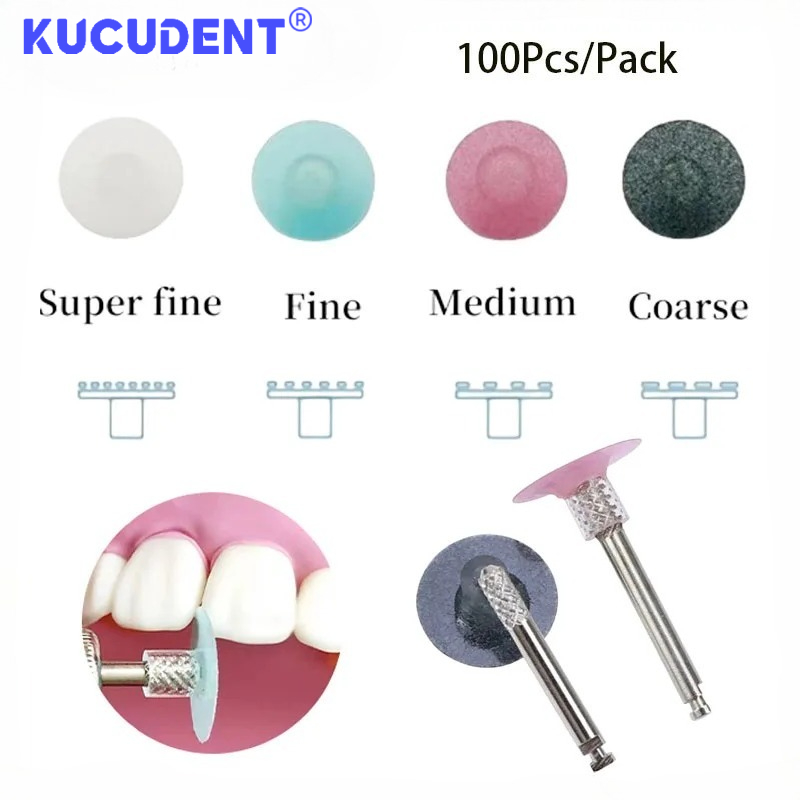 100Pcs Dental Polishing Discs  - đánh giá và giá Teeth Whitening Kit